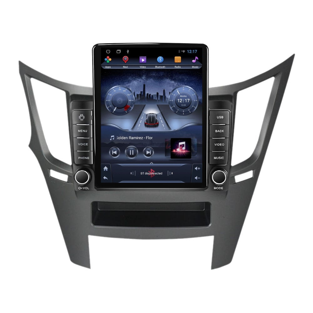 Navigatie dedicata cu Android Subaru Outback / Legacy 2009 - 2014, 2GB RAM, Radio GPS Dual Zone, Touchscreen IPS 9.7" HD tip Tesla, Internet Wi-Fi, Bluetooth, MirrorLink, USB