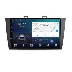Navigatie dedicata cu Android Subaru Outback / Legacy 2014 - 2019, 2GB RAM, Radio GPS Dual Zone, Display HD QLED 9" Touchscreen, Internet Wi-Fi si slot SIM 4G, Bluetooth, MirrorLink, USB