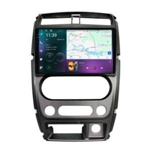 Navigatie dedicata cu Android Suzuki Jimny 2005 - 2018, 12GB RAM, Radio GPS Dual Zone, Display 2K QLED 9.5" Touchscreen, Internet Wi-Fi si slot SIM 4G, Bluetooth, MirrorLink, USB