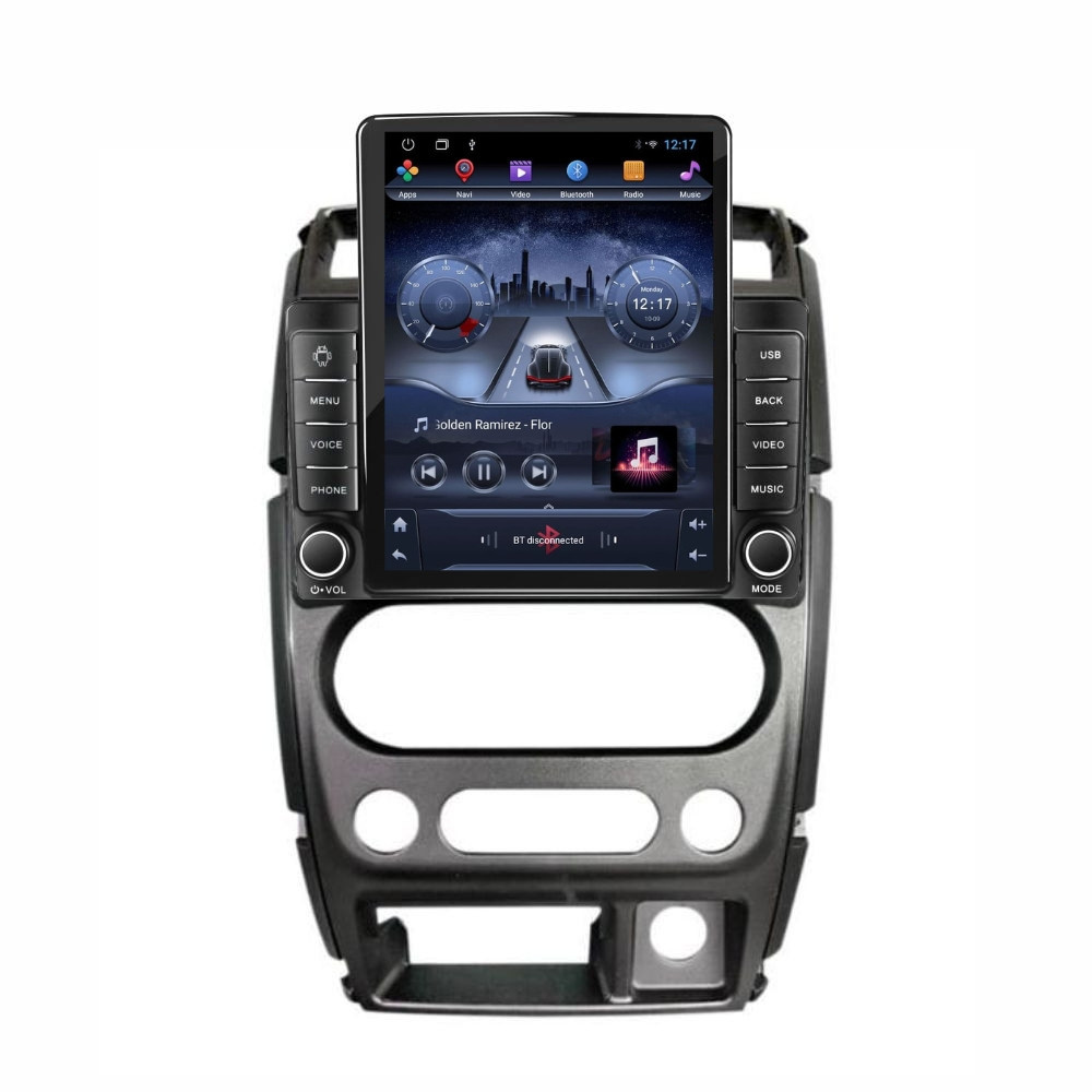 Navigatie dedicata cu Android Suzuki Jimny 2005 - 2018, 2GB RAM, Radio GPS Dual Zone, Touchscreen IPS 9.7" HD tip Tesla, Internet Wi-Fi, Bluetooth, MirrorLink, USB