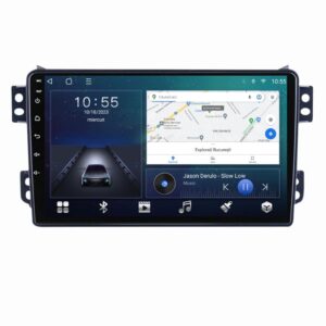 Navigatie dedicata cu Android Suzuki Splash 2008 - 2015, 2GB RAM, Radio GPS Dual Zone, Display HD QLED 9" Touchscreen, Internet Wi-Fi si slot SIM 4G, Bluetooth, MirrorLink, USB
