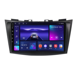 Navigatie dedicata cu Android Suzuki Swift IV 2010 - 2017, 3GB RAM, Radio GPS Dual Zone, Display HD QLED 9" Touchscreen, Internet Wi-Fi si slot SIM 4G, Bluetooth, MirrorLink, USB