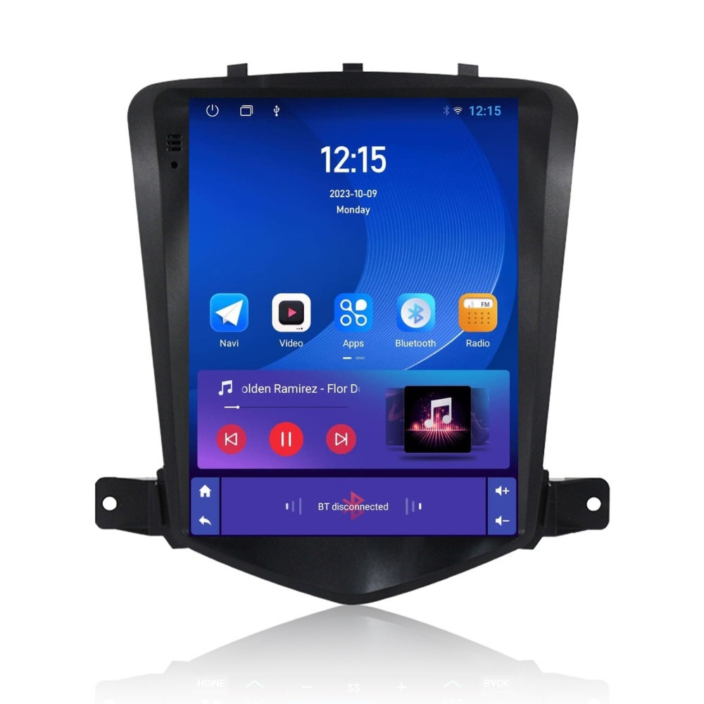 Navigatie dedicata cu Android tip tesla Chevrolet Cruze 2008 - 2013, 1GB RAM, Radio GPS Dual Zone, Touchscreen IPS 9.7" HD, Internet Wi-Fi, Bluetooth, MirrorLink, USB