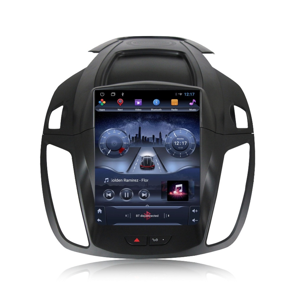 Navigatie dedicata cu Android tip tesla Ford C-Max II / Grand C-Max 2010 - 2019, 2GB RAM, Radio GPS Dual Zone, Touchscreen IPS 9.7" HD, Internet Wi-Fi, Bluetooth, MirrorLink, USB