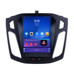 Navigatie dedicata cu Android tip tesla Ford Focus III 2011 - 2018, 1GB RAM, Radio GPS Dual Zone, Touchscreen IPS 9.7" HD, Internet Wi-Fi, Bluetooth, MirrorLink, USB
