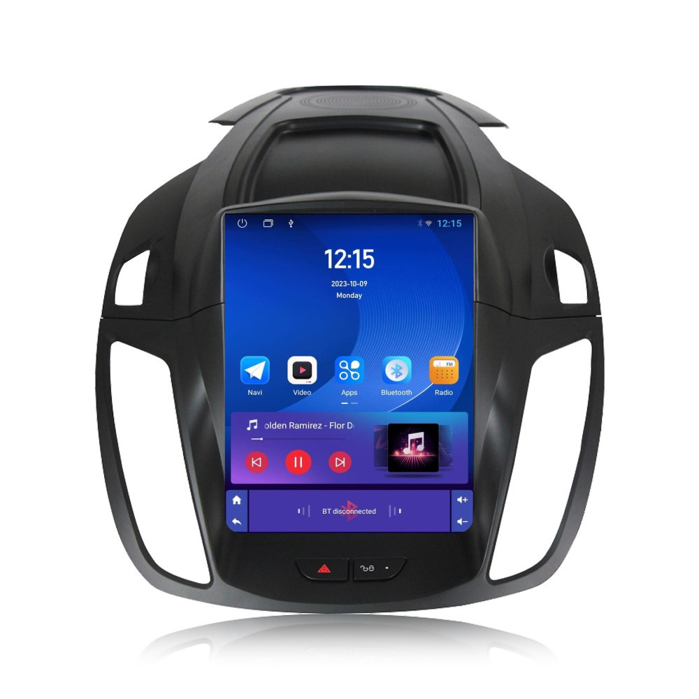 Navigatie dedicata cu Android tip tesla Ford Kuga II 2012 - 2019, 1GB RAM, Radio GPS Dual Zone, Touchscreen IPS 9.7" HD, Internet Wi-Fi, Bluetooth, MirrorLink, USB