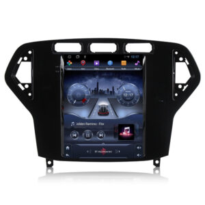 Navigatie dedicata cu Android tip tesla Ford Mondeo IV 2007 - 2011 clima automata, negru, 2GB RAM, Radio GPS Dual Zone, Touchscreen IPS 9.7" HD, Internet Wi-Fi, Bluetooth, MirrorLink, USB