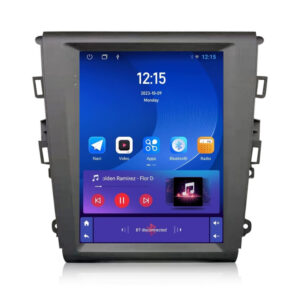 Navigatie dedicata cu Android tip tesla Ford Mondeo V dupa 2014, 1GB RAM, Radio GPS Dual Zone, Touchscreen IPS 9.7" HD, Internet Wi-Fi, Bluetooth, MirrorLink, USB