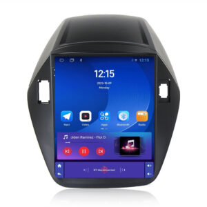 Navigatie dedicata cu Android tip tesla Hyundai ix35 2009 - 2015, 1GB RAM, Radio GPS Dual Zone, Touchscreen IPS 9.7" HD, Internet Wi-Fi, Bluetooth, MirrorLink, USB