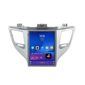 Navigatie dedicata cu Android tip tesla Hyundai Tucson 2015 - 2018, 1GB RAM, Radio GPS Dual Zone, Touchscreen IPS 9.7" HD, Internet Wi-Fi, Bluetooth, MirrorLink, USB