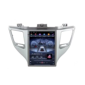 Navigatie dedicata cu Android tip tesla Hyundai Tucson 2015 - 2018, 2GB RAM, Radio GPS Dual Zone, Touchscreen IPS 9.7" HD, Internet Wi-Fi, Bluetooth, MirrorLink, USB