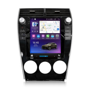 Navigatie dedicata cu Android tip tesla Mazda 6 2002 - 2008, 8GB RAM, Radio GPS Dual Zone, Touchscreen IPS 9.7" HD, Internet Wi-Fi si slot SIM 4G, Bluetooth, MirrorLink, USB