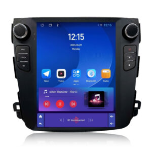 Navigatie dedicata cu Android tip tesla Mitsubishi Outlander II 2006 - 2012, 1GB RAM, Radio GPS Dual Zone, Touchscreen IPS 9.7" HD, Internet Wi-Fi, Bluetooth, MirrorLink, USB