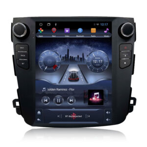 Navigatie dedicata cu Android tip tesla Mitsubishi Outlander II 2006 - 2012, 2GB RAM, Radio GPS Dual Zone, Touchscreen IPS 9.7" HD, Internet Wi-Fi, Bluetooth, MirrorLink, USB