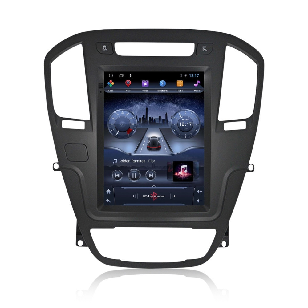 Navigatie dedicata cu Android tip tesla Opel Insignia A 2008 - 2013, 2GB RAM, Radio GPS Dual Zone, Touchscreen IPS 9.7" HD, Internet Wi-Fi, Bluetooth, MirrorLink, USB