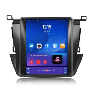 Navigatie dedicata cu Android tip tesla Toyota Rav4 IV 2013 - 2018, 1GB RAM, Radio GPS Dual Zone, Touchscreen IPS 9.7" HD, Internet Wi-Fi, Bluetooth, MirrorLink, USB
