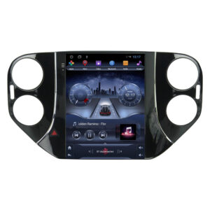 Navigatie dedicata cu Android tip tesla VW Tiguan I 2007 - 2012, 2GB RAM, Radio GPS Dual Zone, Touchscreen IPS 9.7" HD, Internet Wi-Fi, Bluetooth, MirrorLink, USB