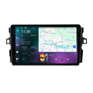 Navigatie dedicata cu Android Toyota Auris 2006 - 2012, 12GB RAM, Radio GPS Dual Zone, Display 2K QLED 9.5" Touchscreen, Internet Wi-Fi si slot SIM 4G, Bluetooth, MirrorLink, USB