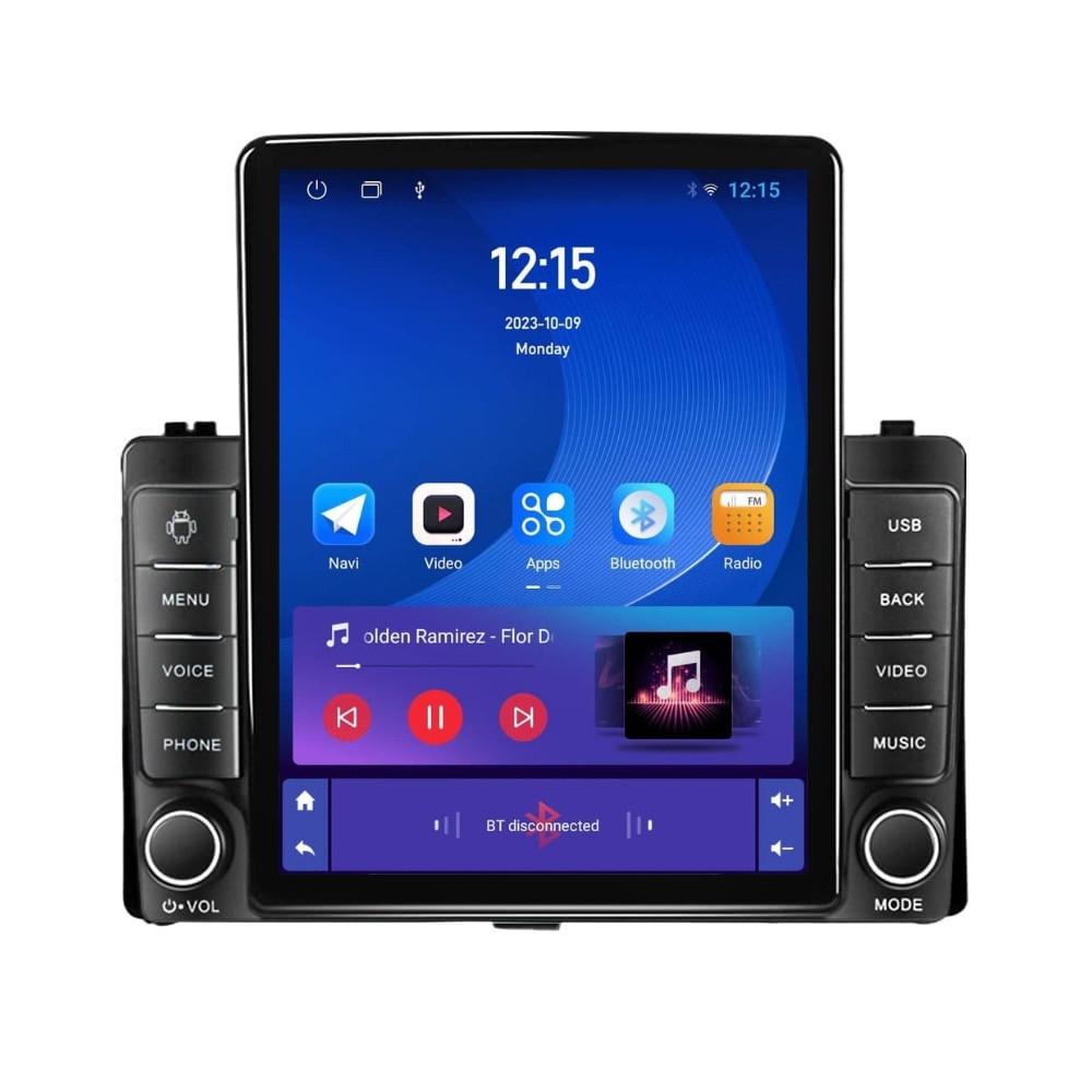 Navigatie dedicata cu Android Toyota Auris 2015 - 2019, 1GB RAM, Radio GPS Dual Zone, Touchscreen IPS 9.7" HD tip Tesla, Internet Wi-Fi, Bluetooth, MirrorLink, USB