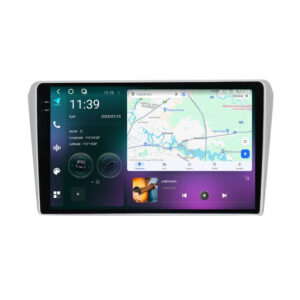 Navigatie dedicata cu Android Toyota Avensis T25 2003 - 2009, 12GB RAM, Radio GPS Dual Zone, Display 2K QLED 9.5" Touchscreen, Internet Wi-Fi si slot SIM 4G, Bluetooth, MirrorLink, USB