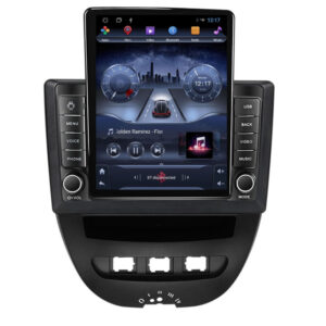 Navigatie dedicata cu Android Toyota Aygo 2005 - 2014, 2GB RAM, Radio GPS Dual Zone, Touchscreen IPS 9.7" HD tip Tesla, Internet Wi-Fi, Bluetooth, MirrorLink, USB