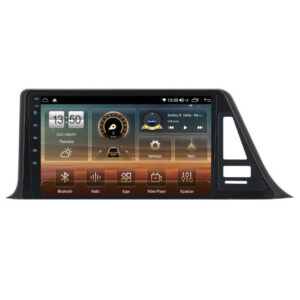 Navigatie dedicata cu Android Toyota C-HR dupa 2016, 4GB RAM, Radio GPS Dual Zone, Display HD QLED 9" Touchscreen, Internet Wi-Fi si slot SIM 4G, Bluetooth, MirrorLink, USB