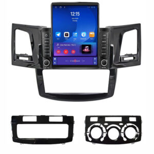 Navigatie dedicata cu Android Toyota Hilux VII 2004 - 2015, 1GB RAM, Radio GPS Dual Zone, Touchscreen IPS 9.7" HD tip Tesla, Internet Wi-Fi, Bluetooth, MirrorLink, USB