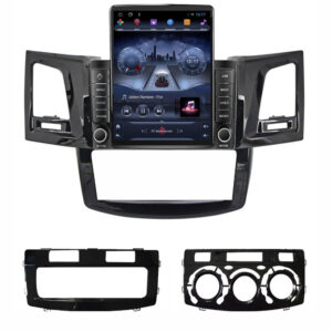 Navigatie dedicata cu Android Toyota Hilux VII 2004 - 2015, 2GB RAM, Radio GPS Dual Zone, Touchscreen IPS 9.7" HD tip Tesla, Internet Wi-Fi, Bluetooth, MirrorLink, USB