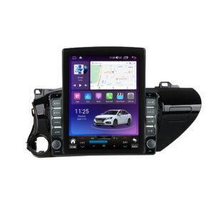 Navigatie dedicata cu Android Toyota Hilux VIII dupa 2015, 8GB RAM, Radio GPS Dual Zone, Touchscreen IPS 9.7" HD tip Tesla, Internet Wi-Fi si slot SIM 4G, Bluetooth, MirrorLink, USB