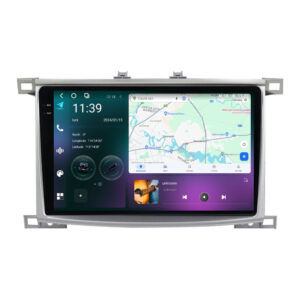 Navigatie dedicata cu Android Toyota Land Cruiser J100 2002 - 2008, 12GB RAM, Radio GPS Dual Zone, Display 2K QLED 10.36" Touchscreen, Internet Wi-Fi si slot SIM 4G, Bluetooth, MirrorLink, USB