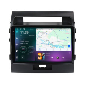 Navigatie dedicata cu Android Toyota Land Cruiser J200 2008 - 2015, 12GB RAM, Radio GPS Dual Zone, Display 2K QLED 10.36" Touchscreen, Internet Wi-Fi si slot SIM 4G, Bluetooth, MirrorLink, USB
