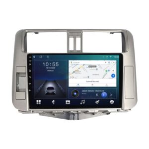 Navigatie dedicata cu Android Toyota Land Cruiser Prado J150 2009 - 2013, 2GB RAM, Radio GPS Dual Zone, Display HD QLED 9" Touchscreen, Internet Wi-Fi si slot SIM 4G, Bluetooth, MirrorLink, USB