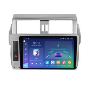 Navigatie dedicata cu Android Toyota Land Cruiser Prado J150 2013 - 2017, 4GB RAM, Radio GPS Dual Zone, Display 2K QLED 10.36" Touchscreen, Internet Wi-Fi si slot SIM 4G, Bluetooth, MirrorLink, USB