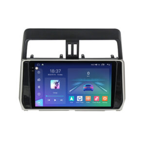 Navigatie dedicata cu Android Toyota Land Cruiser Prado J150 dupa 2017, 4GB RAM, Radio GPS Dual Zone, Display 2K QLED 10.36" Touchscreen, Internet Wi-Fi si slot SIM 4G, Bluetooth, MirrorLink, USB