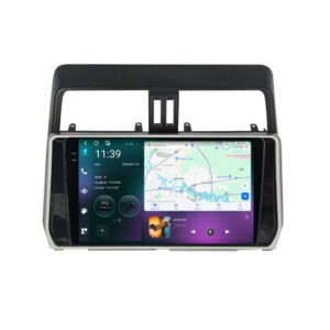Navigatie dedicata cu Android Toyota Land Cruiser Prado J150 dupa 2017, 12GB RAM, Radio GPS Dual Zone, Display 2K QLED 10.36" Touchscreen, Internet Wi-Fi si slot SIM 4G, Bluetooth, MirrorLink, USB