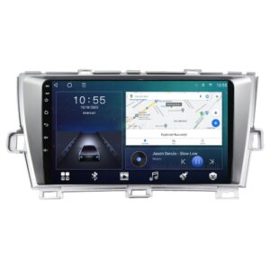 Navigatie dedicata cu Android Toyota Prius 2009 - 2015, 2GB RAM, Radio GPS Dual Zone, Display HD QLED 9" Touchscreen, Internet Wi-Fi si slot SIM 4G, Bluetooth, MirrorLink, USB