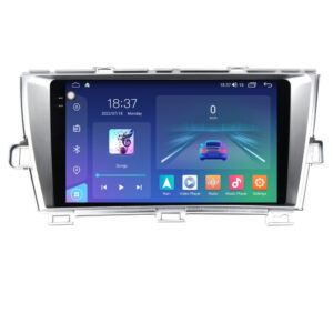 Navigatie dedicata cu Android Toyota Prius 2009 - 2015, 4GB RAM, Radio GPS Dual Zone, Display 2K QLED 9.5" Touchscreen, Internet Wi-Fi si slot SIM 4G, Bluetooth, MirrorLink, USB