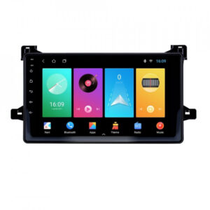 Navigatie dedicata cu Android Toyota Prius W5 dupa 2015, 1GB RAM, Radio GPS Dual Zone, Display HD IPS 9" Touchscreen, Internet Wi-Fi, Bluetooth, MirrorLink, USB