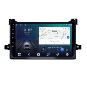 Navigatie dedicata cu Android Toyota Prius W5 dupa 2015, 2GB RAM, Radio GPS Dual Zone, Display HD QLED 9" Touchscreen, Internet Wi-Fi si slot SIM 4G, Bluetooth, MirrorLink, USB