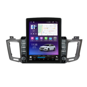 Navigatie dedicata cu Android Toyota Rav4 IV 2013 - 2018, 8GB RAM, Radio GPS Dual Zone, Touchscreen IPS 9.7" HD tip Tesla, Internet Wi-Fi si slot SIM 4G, Bluetooth, MirrorLink, USB