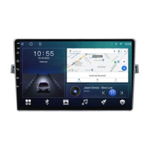 Navigatie dedicata cu Android Toyota Verso 2009 - 2018, 2GB RAM, Radio GPS Dual Zone, Display HD QLED 9" Touchscreen, Internet Wi-Fi si slot SIM 4G, Bluetooth, MirrorLink, USB
