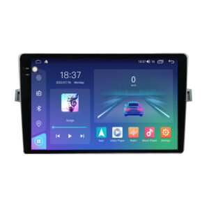 Navigatie dedicata cu Android Toyota Verso 2009 - 2018, 8GB RAM, Radio GPS Dual Zone, Display 2K QLED 9.5" Touchscreen, Internet Wi-Fi si slot SIM 4G, Bluetooth, MirrorLink, USB