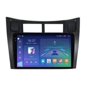 Navigatie dedicata cu Android Toyota Yaris 2006 - 2011, 4GB RAM, Radio GPS Dual Zone, Display 2K QLED 9.5" Touchscreen, Internet Wi-Fi si slot SIM 4G, Bluetooth, MirrorLink, USB