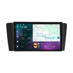 Navigatie dedicata cu Android Volvo S60 I 2000 - 2004, 12GB RAM, Radio GPS Dual Zone, Display 2K QLED 9.5" Touchscreen, Internet Wi-Fi si slot SIM 4G, Bluetooth, MirrorLink, USB