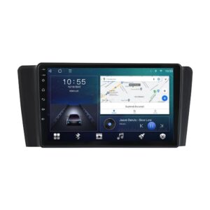 Navigatie dedicata cu Android Volvo S60 I 2000 - 2004, 2GB RAM, Radio GPS Dual Zone, Display HD QLED 9" Touchscreen, Internet Wi-Fi si slot SIM 4G, Bluetooth, MirrorLink, USB