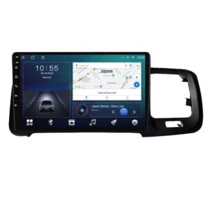 Navigatie dedicata cu Android Volvo S60 II / V60 I 2010 - 2014, 2GB RAM, Radio GPS Dual Zone, Display HD QLED 9" Touchscreen, Internet Wi-Fi si slot SIM 4G, Bluetooth, MirrorLink, USB