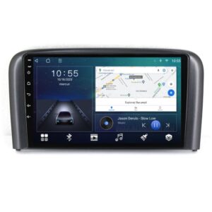 Navigatie dedicata cu Android Volvo S80 I 2004 - 2006, 2GB RAM, Radio GPS Dual Zone, Display HD QLED 9" Touchscreen, Internet Wi-Fi si slot SIM 4G, Bluetooth, MirrorLink, USB