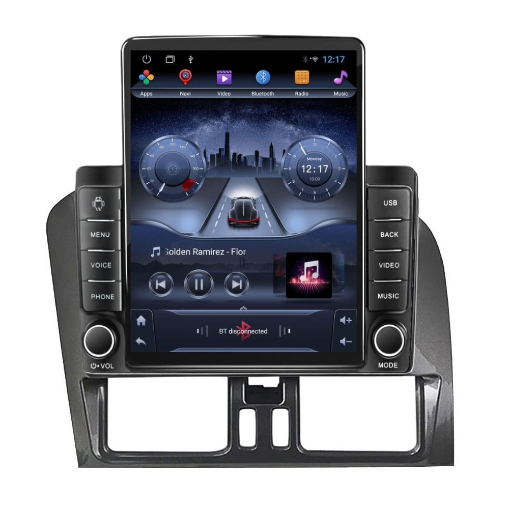 Navigatie dedicata cu Android Volvo XC60 I 2014 - 2017, 2GB RAM, Radio GPS Dual Zone, Touchscreen IPS 9.7" HD tip Tesla, Internet Wi-Fi, Bluetooth, MirrorLink, USB