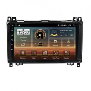 Navigatie dedicata cu Android VW Crafter 2006 - 2016, 4GB RAM, Radio GPS Dual Zone, Display HD QLED 9" Touchscreen, Internet Wi-Fi si slot SIM 4G, Bluetooth, MirrorLink, USB