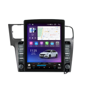 Navigatie dedicata cu Android VW Golf VII 2012 - 2019, argintiu, 4GB RAM, Radio GPS Dual Zone, Touchscreen IPS 9.7" HD tip Tesla, Internet Wi-Fi si slot SIM 4G, Bluetooth, MirrorLink, USB